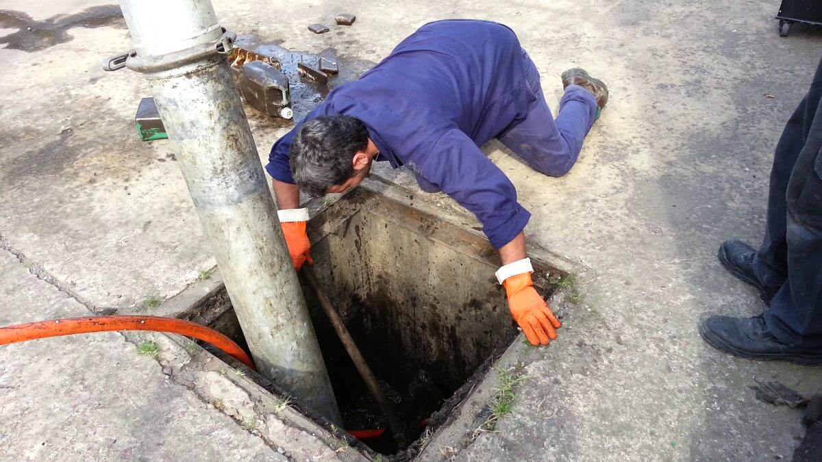 Limpieza de cañeria